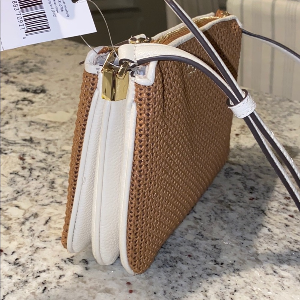 Kate Spade straw crossbody - Picture 5 of 11